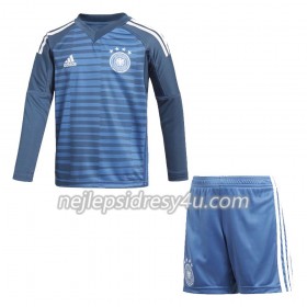 Fotbalový Dres Německo Brankářské Dětské Domácí MS 2018 Dlouhý Rukáv