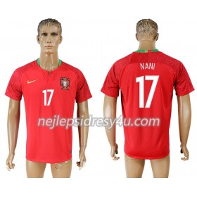 Fotbalový Dres Portugalsko Nani 17 Domácí MS 2018