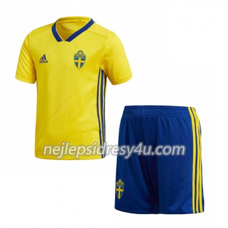 Fotbalový Dres Švédsko Dětské Domácí MS 2018
