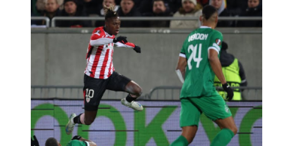 Bilbao vstřelilo 2 góly k vítězství