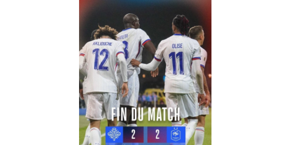 Mbappé chybí, Francie remizuje 2:2 s Islandem